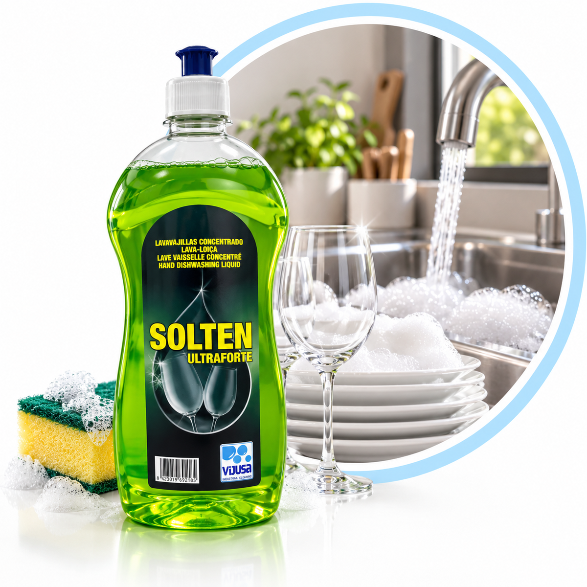 Solten Ultraforte 750ml - Lavavajillas Concentrado VIJUSA