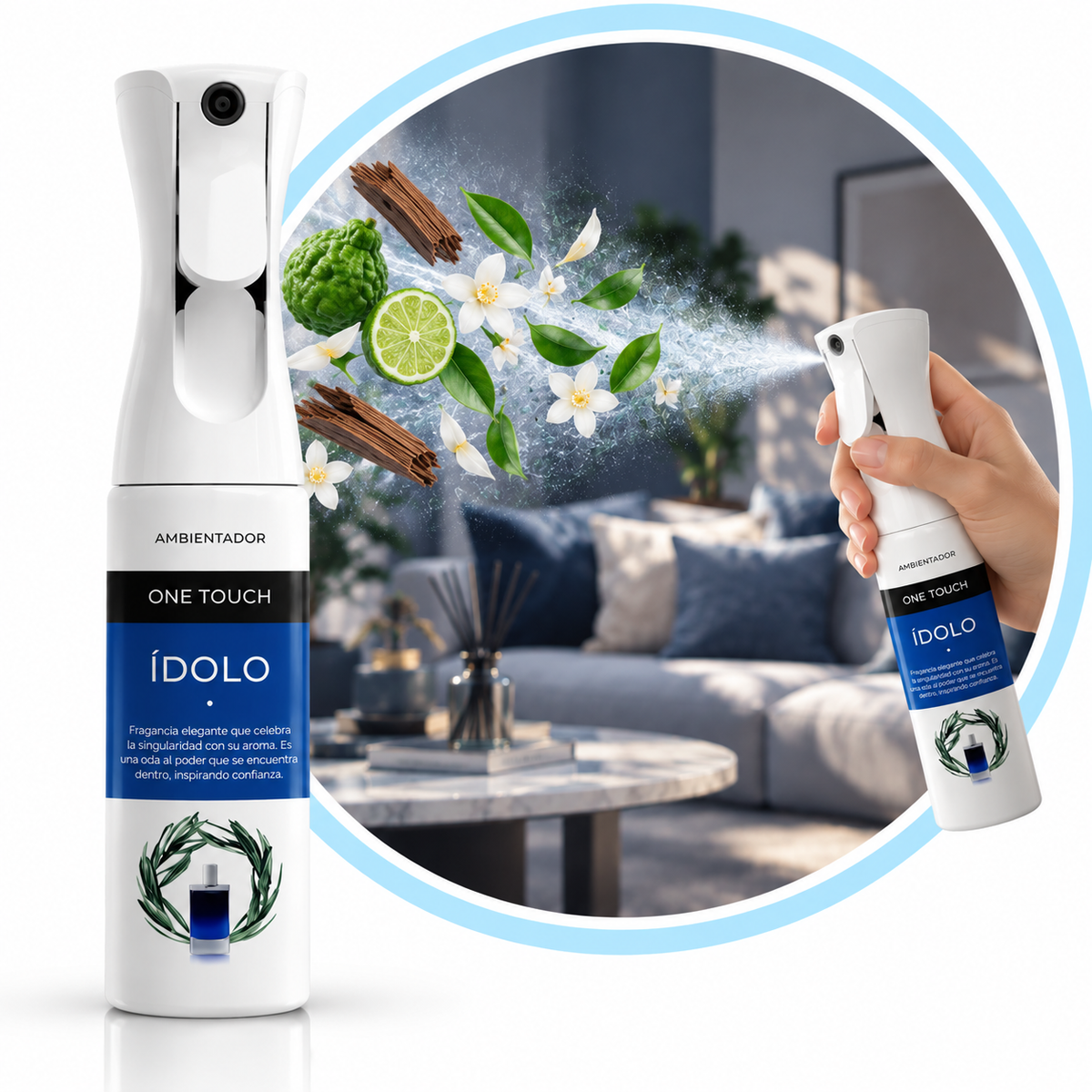 One Touch Ídolo 300ml - Ambientador elegante VIJUSA