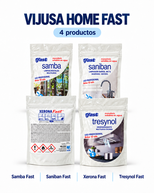 Combo Fast VIJUSA HOME FAST - 4 productos profesionales